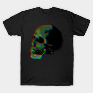 Green Skull Chromatic Version T-Shirt